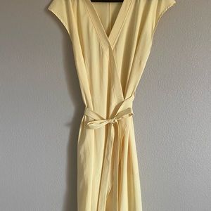 Athleta wrap dress,  Newport stripe